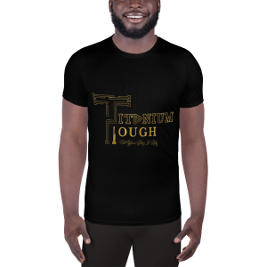 Titanium Men's Athletic T-shirt